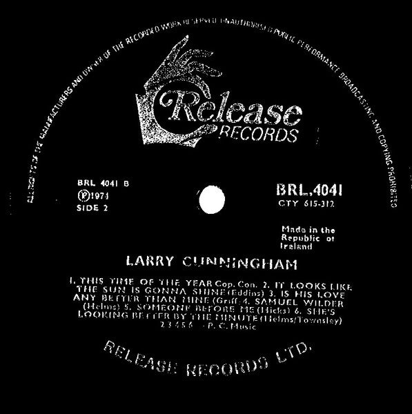 Larry Cunningham (2) : Good Old Country Music (LP)