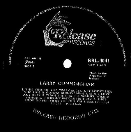 Larry Cunningham (2) : Good Old Country Music (LP)