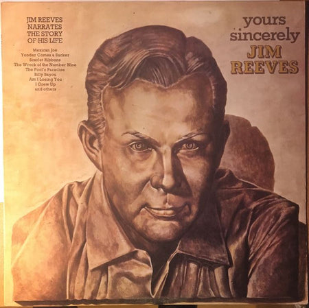 Jim Reeves : Yours Sincerely (LP, Album)