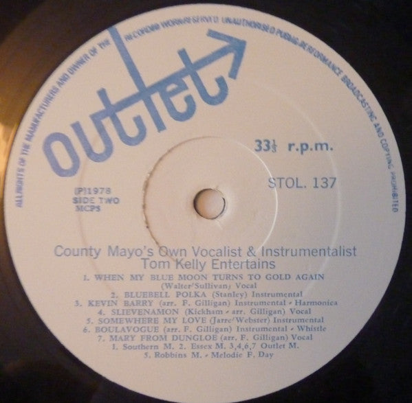 Tom Kelly (26) : Versatile (LP)
