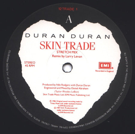 Duran Duran : Skin Trade (12", Single)