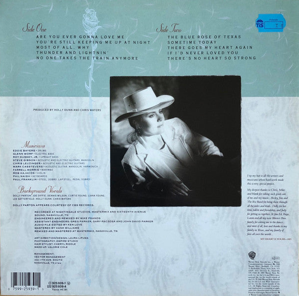 Holly Dunn : The Blue Rose Of Texas (LP, Album)