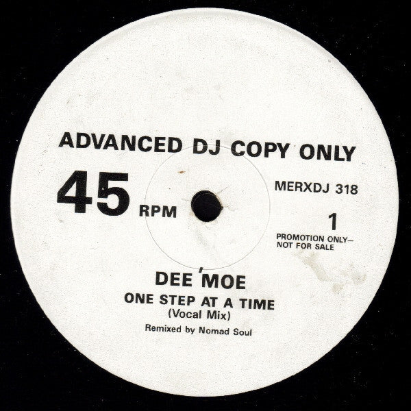Dee' Moe : One Step At A Time (12", Promo)