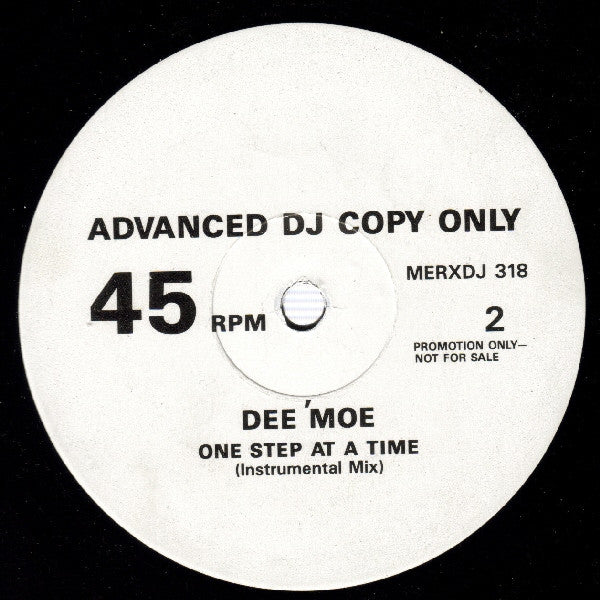 Dee' Moe : One Step At A Time (12", Promo)