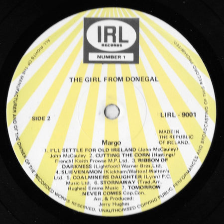 Margo (7) : The Girl From Donegal (LP, Album)
