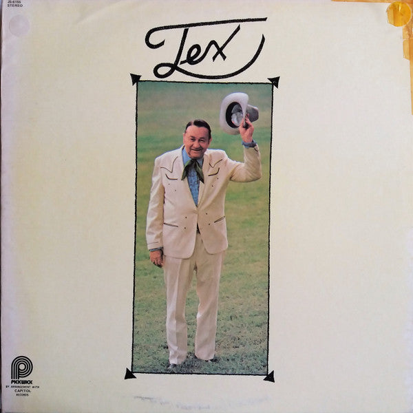 Tex Ritter : Tex (LP, Comp)