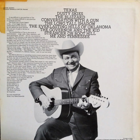 Tex Ritter : Tex (LP, Comp)