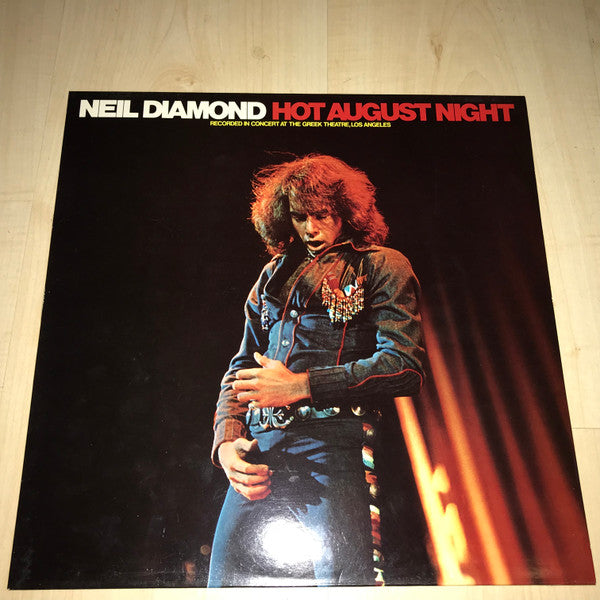 Neil Diamond : Hot August Night (2xLP, Album, RE)