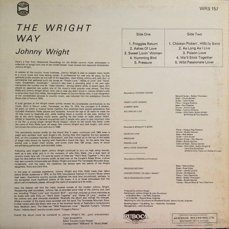 Johnny Wright (2) : The Wright Way (LP, Album)