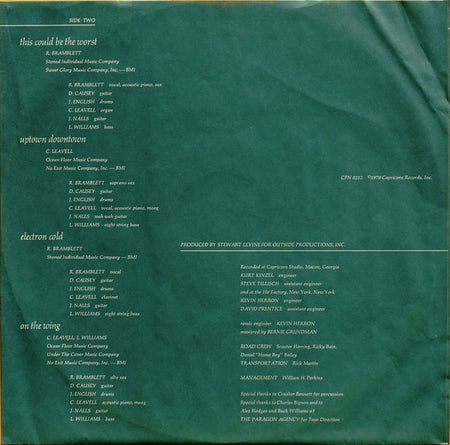 Sea Level : On The Edge (LP, Album, Pit)