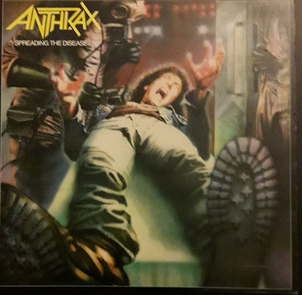 Anthrax : Spreading The Disease (LP, Album, RP)