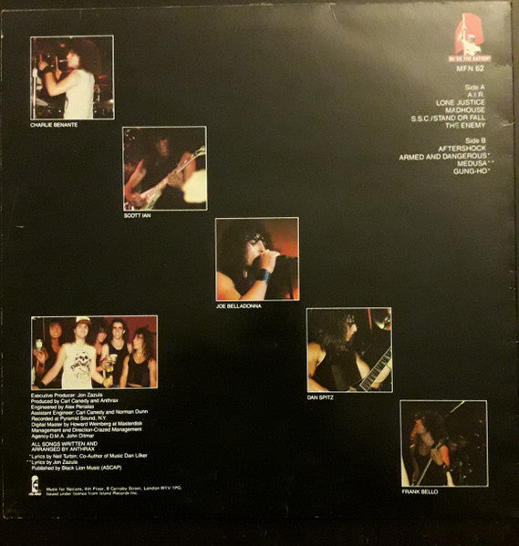 Anthrax : Spreading The Disease (LP, Album, RP)