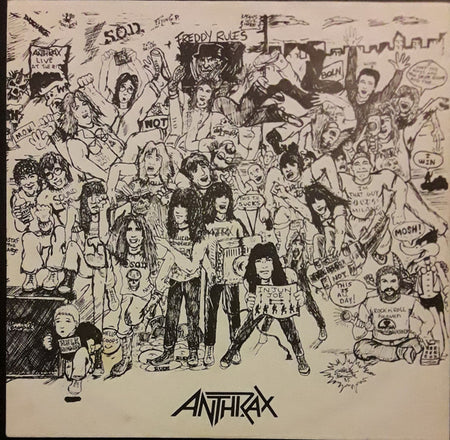 Anthrax : Spreading The Disease (LP, Album, RP)