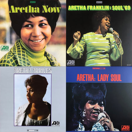 Aretha Franklin : Atlantic Records 1960s Collection (Box, Comp + LP, Mono, RE + LP, Mono, RE + LP, RE +)