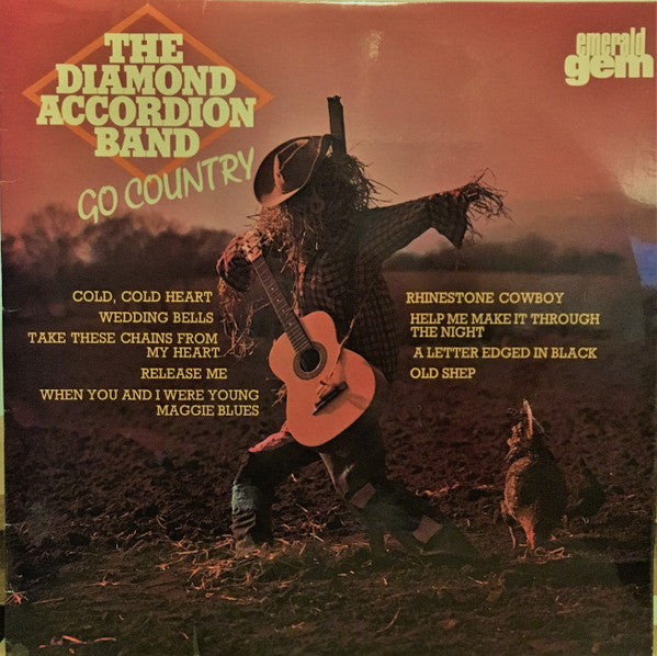 The Diamond Accordion Band : Go Country (LP, Album)
