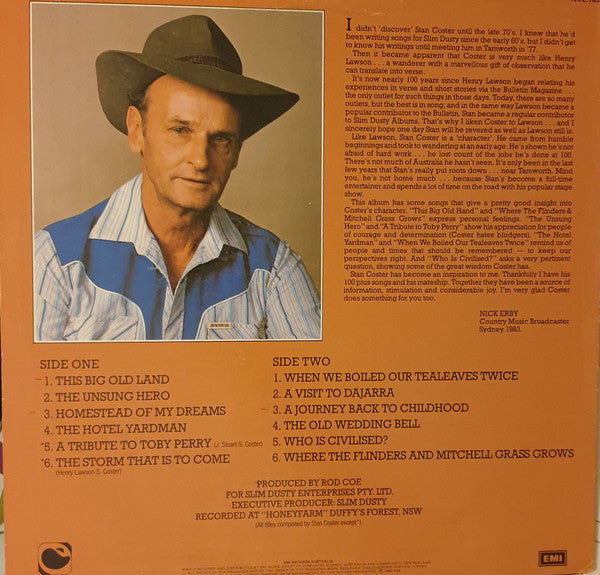 Stan Coster : This Big Old Land (LP, Album)
