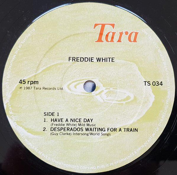Freddie White : Have A Nice Day (12", Single)