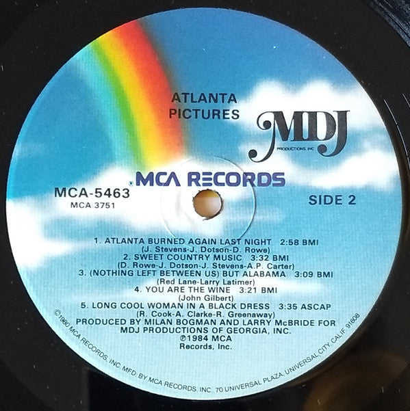 Atlanta (6) : Pictures (LP, Album, Glo)