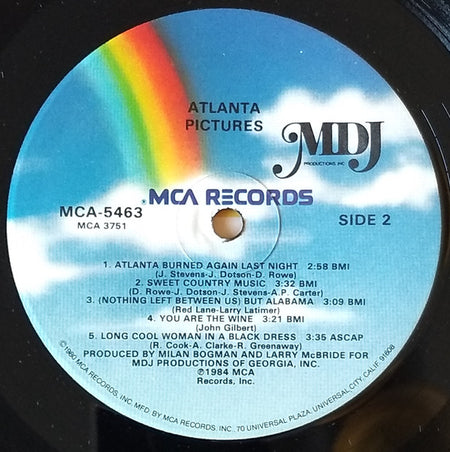 Atlanta (6) : Pictures (LP, Album, Glo)