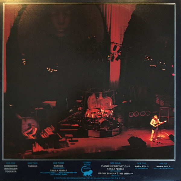 Emerson, Lake & Palmer : Welcome Back My Friends To The Show That Never Ends - Ladies And Gentlemen (3xLP, Album)
