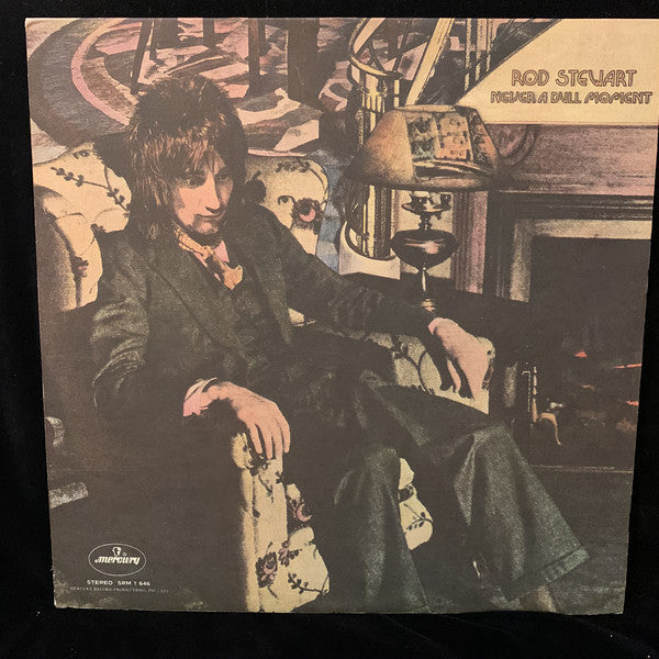 Rod Stewart : Never A Dull Moment (LP, Album, San)