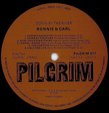 Ronnie & Carl : Down By The River (LP)