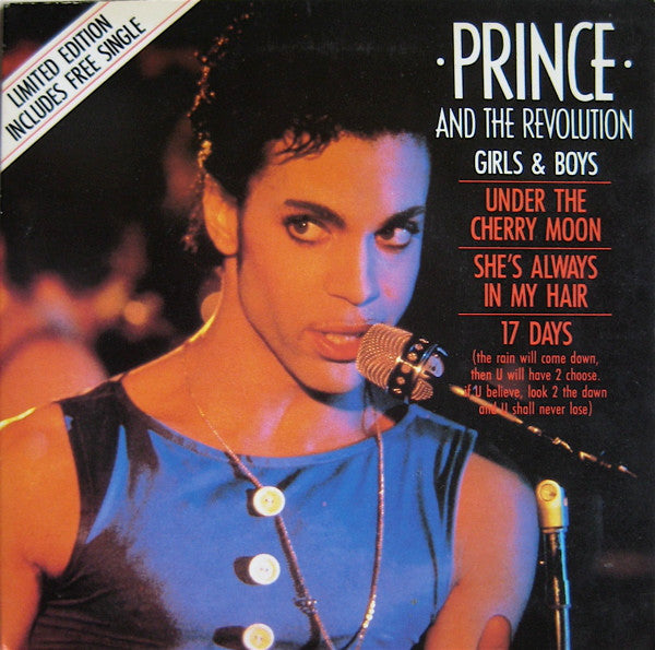 Prince And The Revolution : Girls & Boys (2x7", Single, Ltd, PRS)