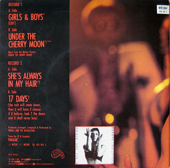 Prince And The Revolution : Girls & Boys (2x7", Single, Ltd, PRS)