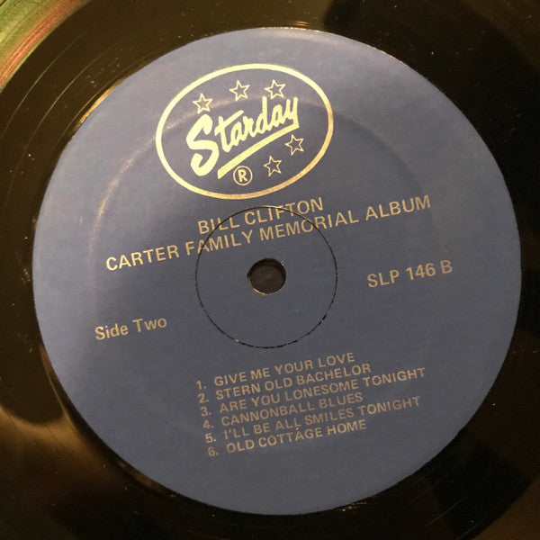 Bill Clifton And His Dixie Mountain Boys : Carter Family Memorial Album (LP, Album)