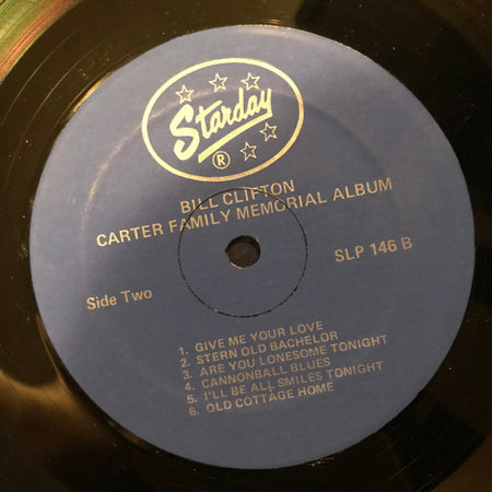 Bill Clifton And His Dixie Mountain Boys : Carter Family Memorial Album (LP, Album)