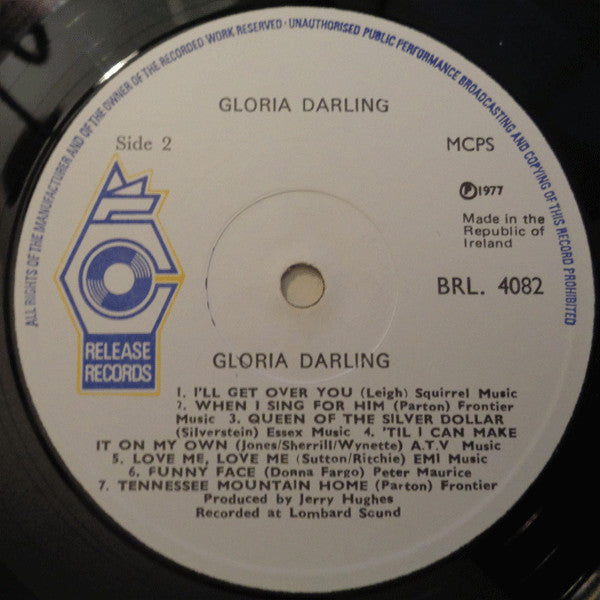 Gloria : Darling (LP, Album)