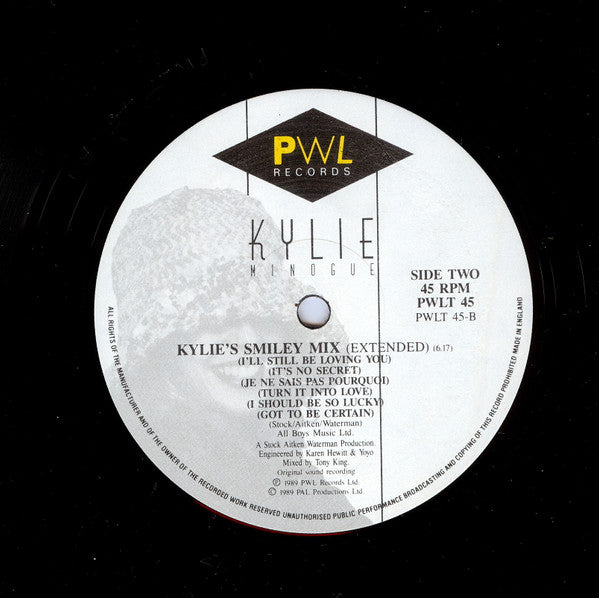Kylie Minogue : Never Too Late (12", Single)