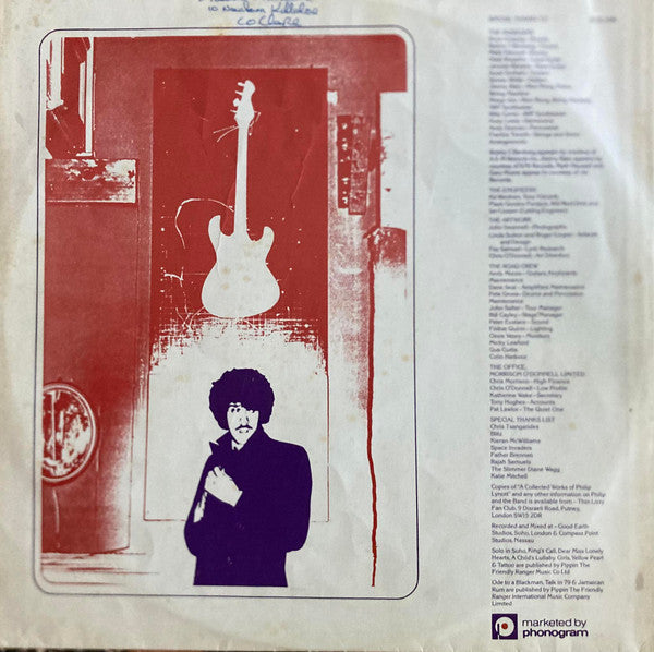 Phil Lynott : Solo In Soho (LP, Album)