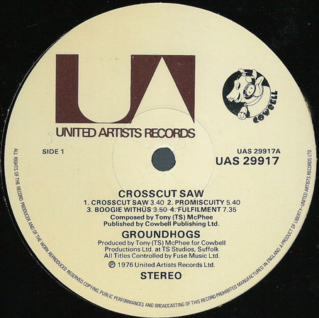 Groundhogs* : Crosscut Saw (LP, Album)