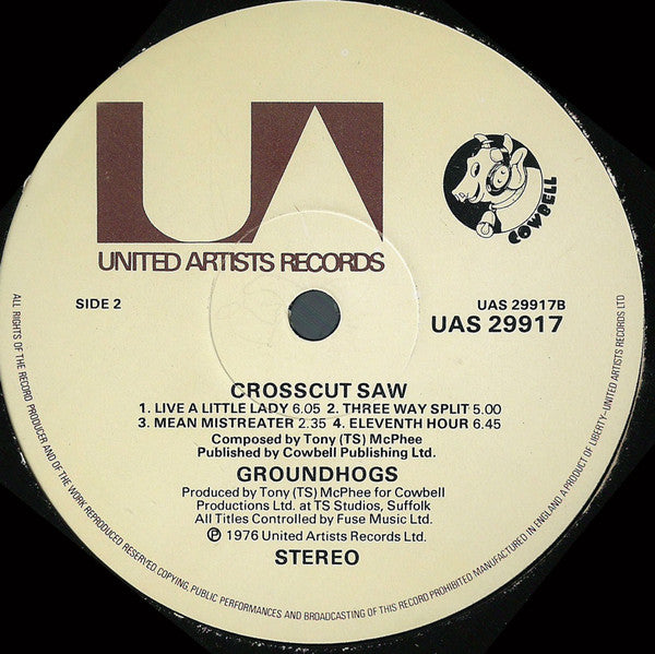 Groundhogs* : Crosscut Saw (LP, Album)