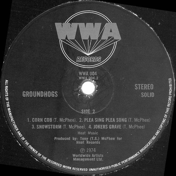 Groundhogs* : Solid (LP, Album)
