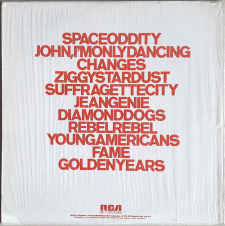 David Bowie : ChangesOneBowie (LP, Comp)