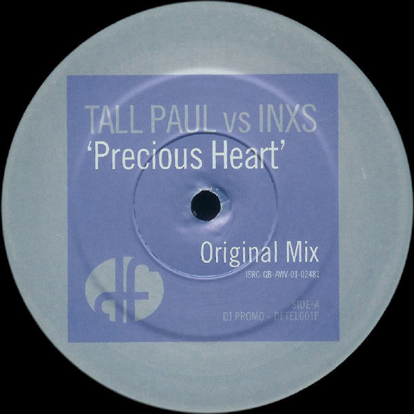 Tall Paul vs INXS : Precious Heart (2x12", Promo)