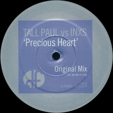 Tall Paul vs INXS : Precious Heart (2x12", Promo)