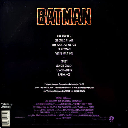Prince : Batman™ (Motion Picture Soundtrack) (LP, Album)