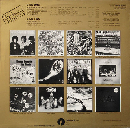 Deep Purple : 24 Carat Purple (LP, Comp)