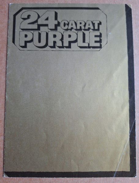 Deep Purple : 24 Carat Purple (LP, Comp)