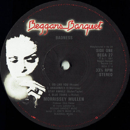 Morrissey Mullen : Badness (LP, Album)