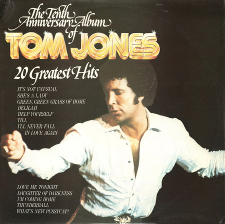 Tom Jones : 20 Greatest Hits (2xLP, Comp, Lab)