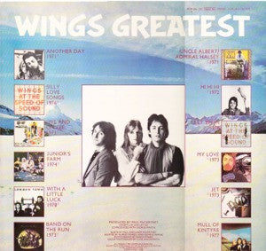 Buy Wings : Wings Greatest (LP, Comp) Online for a great price