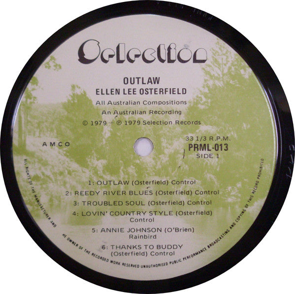 Ellen Lee Osterfield : Outlaw (LP, Album)