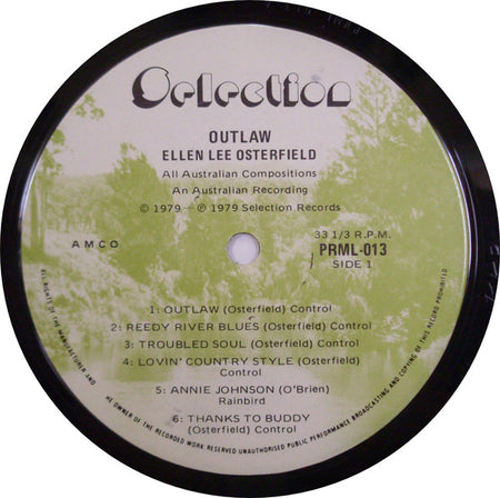 Ellen Lee Osterfield : Outlaw (LP, Album)