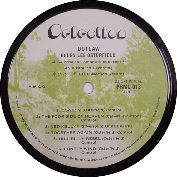 Ellen Lee Osterfield : Outlaw (LP, Album)