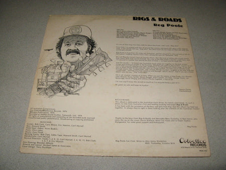 Reg Poole : Rigs And Roads (LP, Album)