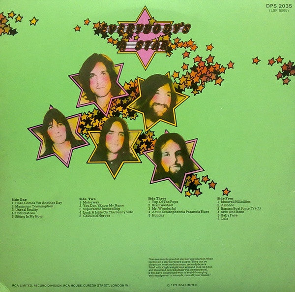 The Kinks : Everybody's In Show-Biz - Everybody's A Star (2xLP, Album, Gat)
